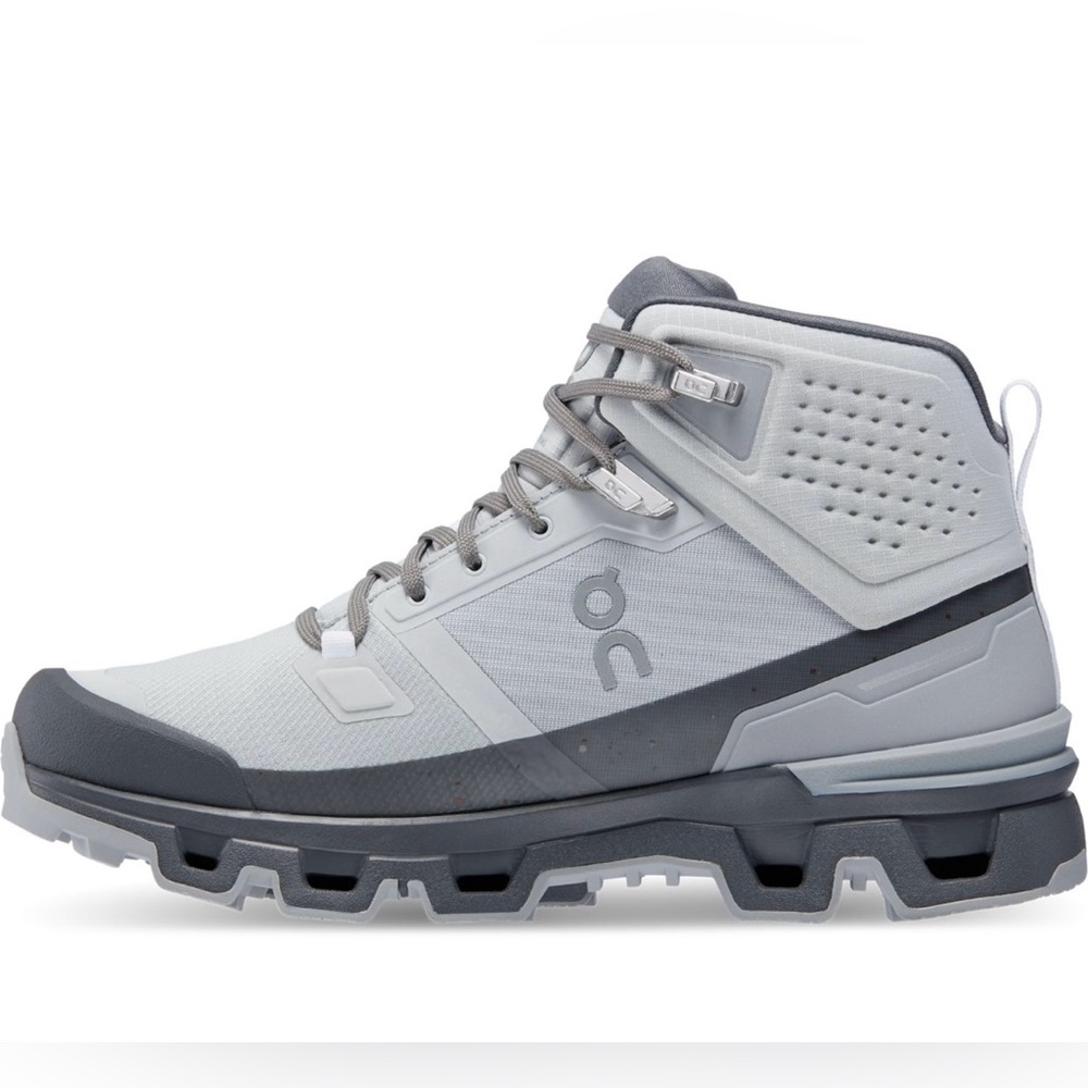 On Cloud Cloudrock 2 Waterproof, Gray Hiking Boots